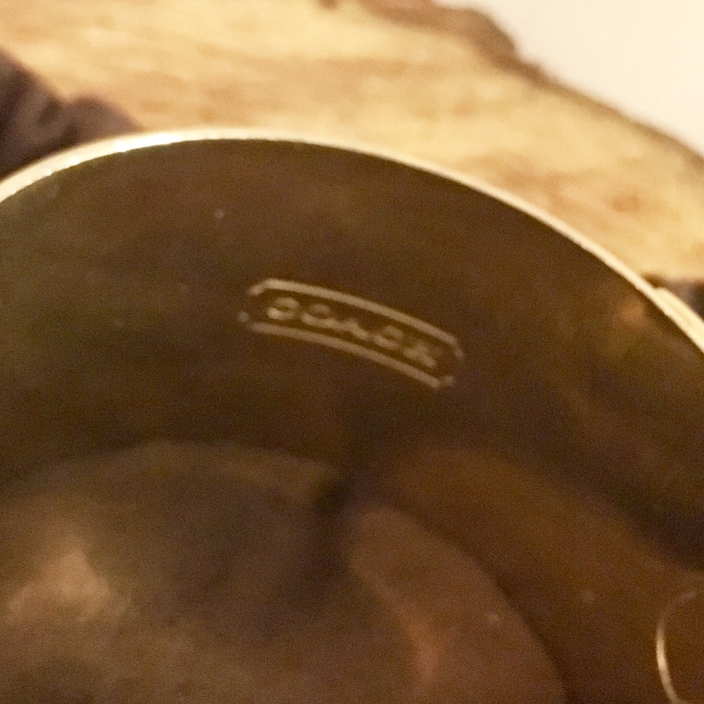 Authentic Coach Leopard Print Bangle - image 4